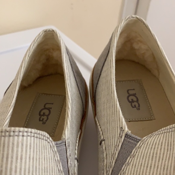 Ugg Australia Adley Stripe slip on sneakers - Picture 6 of 8